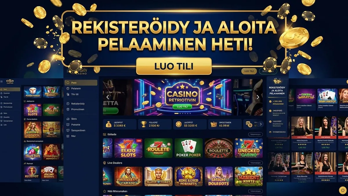 Rekisteröidy bonuksella